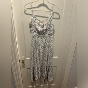 Altrd state blue flower print maxi dress